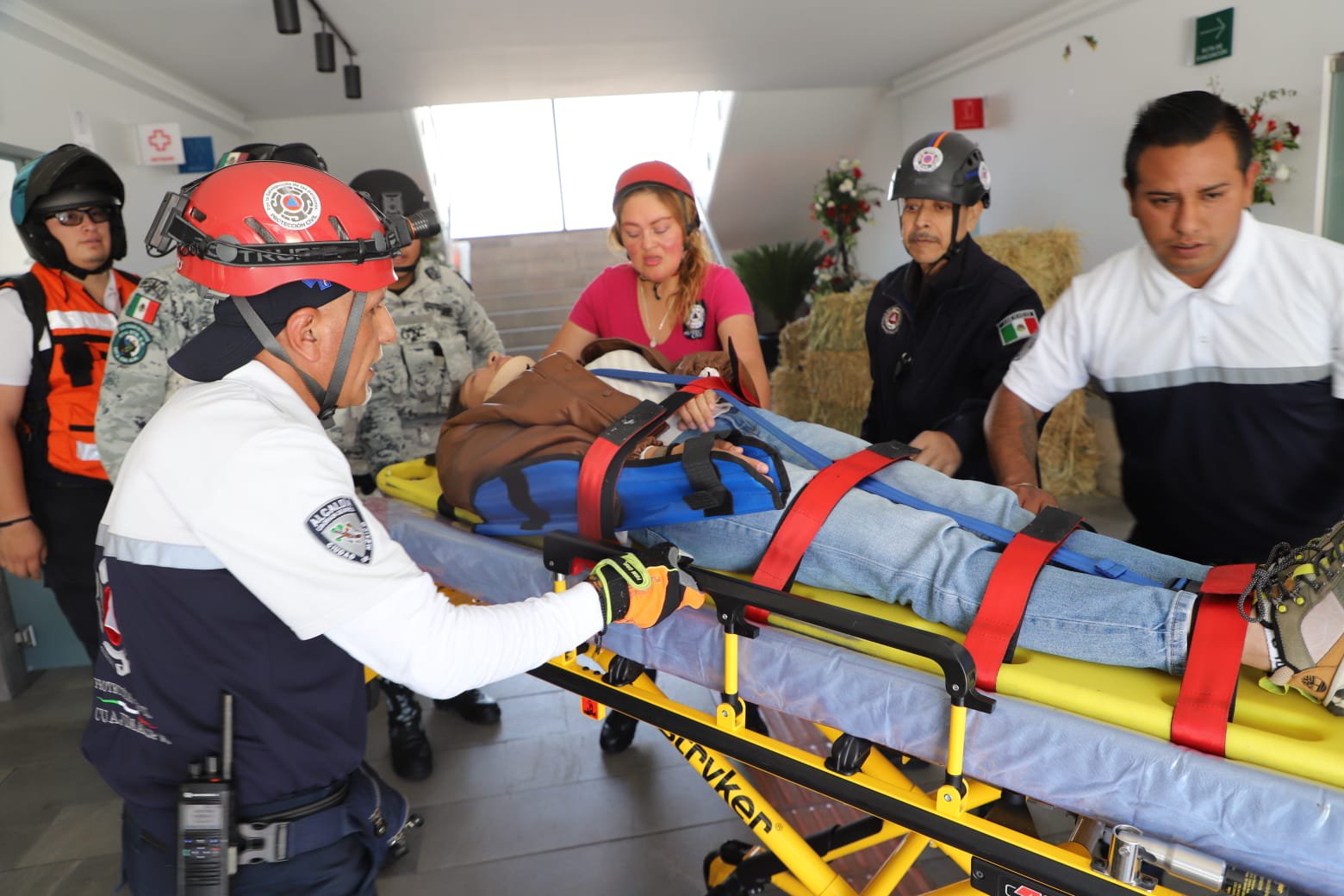 La alcaldía Cuajimalpa llevó a cabo el segundo Simulacro Nacional