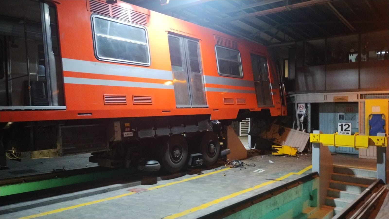 Nuevo percance en el Metro