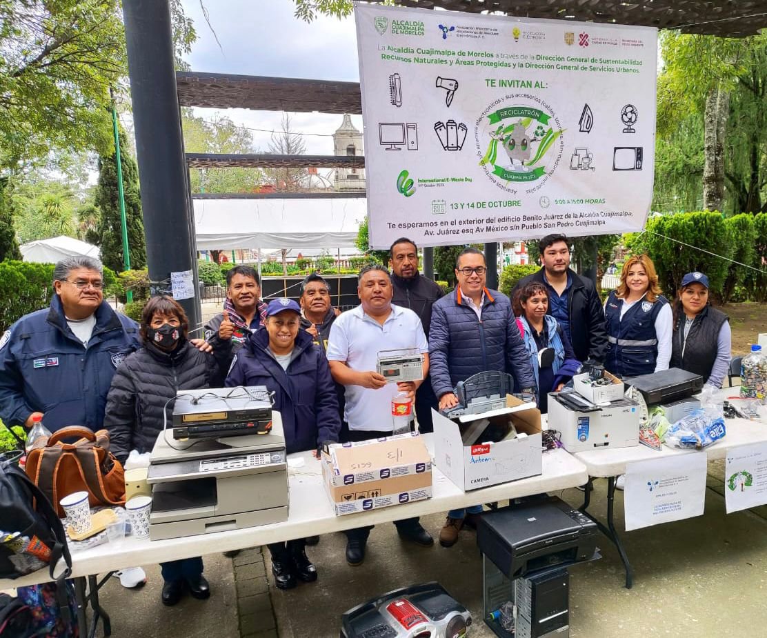 UN ÉXITO EN CUAJIMALPA EL SEGUNDO RECICLATÓN