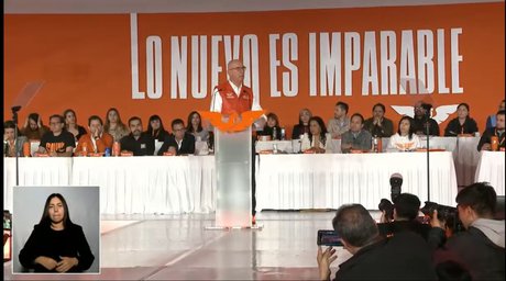 Movimiento Ciudadano presentará en enero candidato presidencial