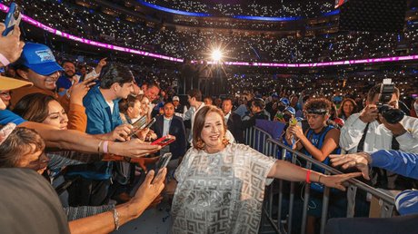 Xóchitl Gálvez demuestra unidad en cierre de precampaña