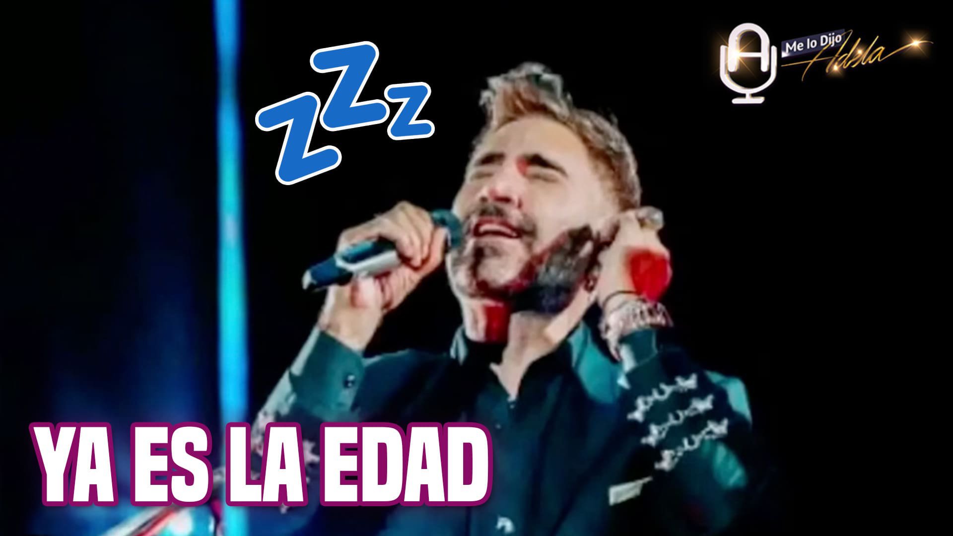 A ALEJANDRO FERNÁNDEZ ya le PEGÓ la EDAD y el ALCOHOL