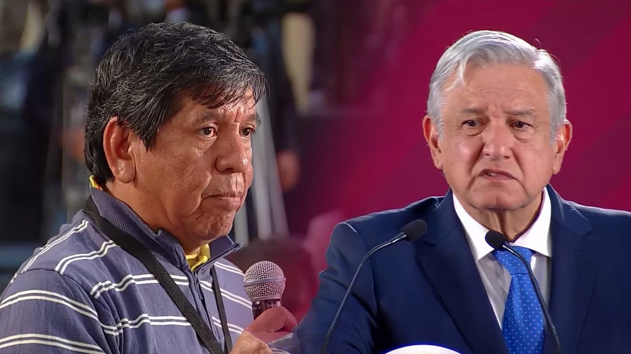 Héctor Valdez encara al presidente AMLO