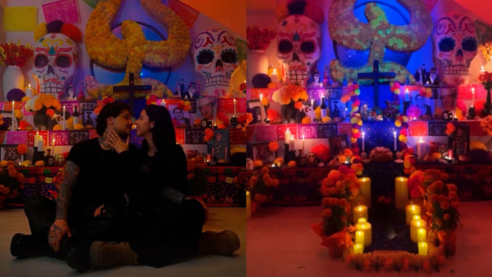 angela aguilar ofrenda
