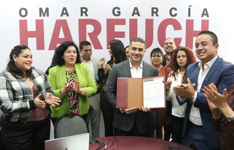 Harfuch se registra como aspirante a coordinador de la 4T en CDMX