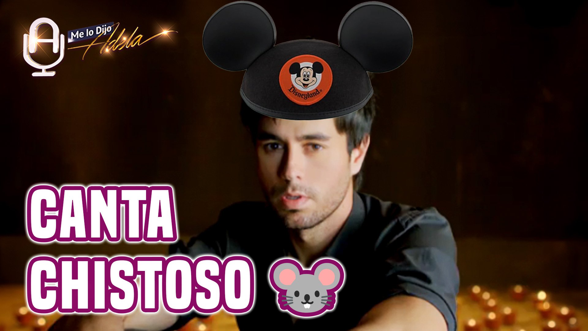 BURLA a ENRIQUE IGLESIAS x doblar a MICKEY MOUSE