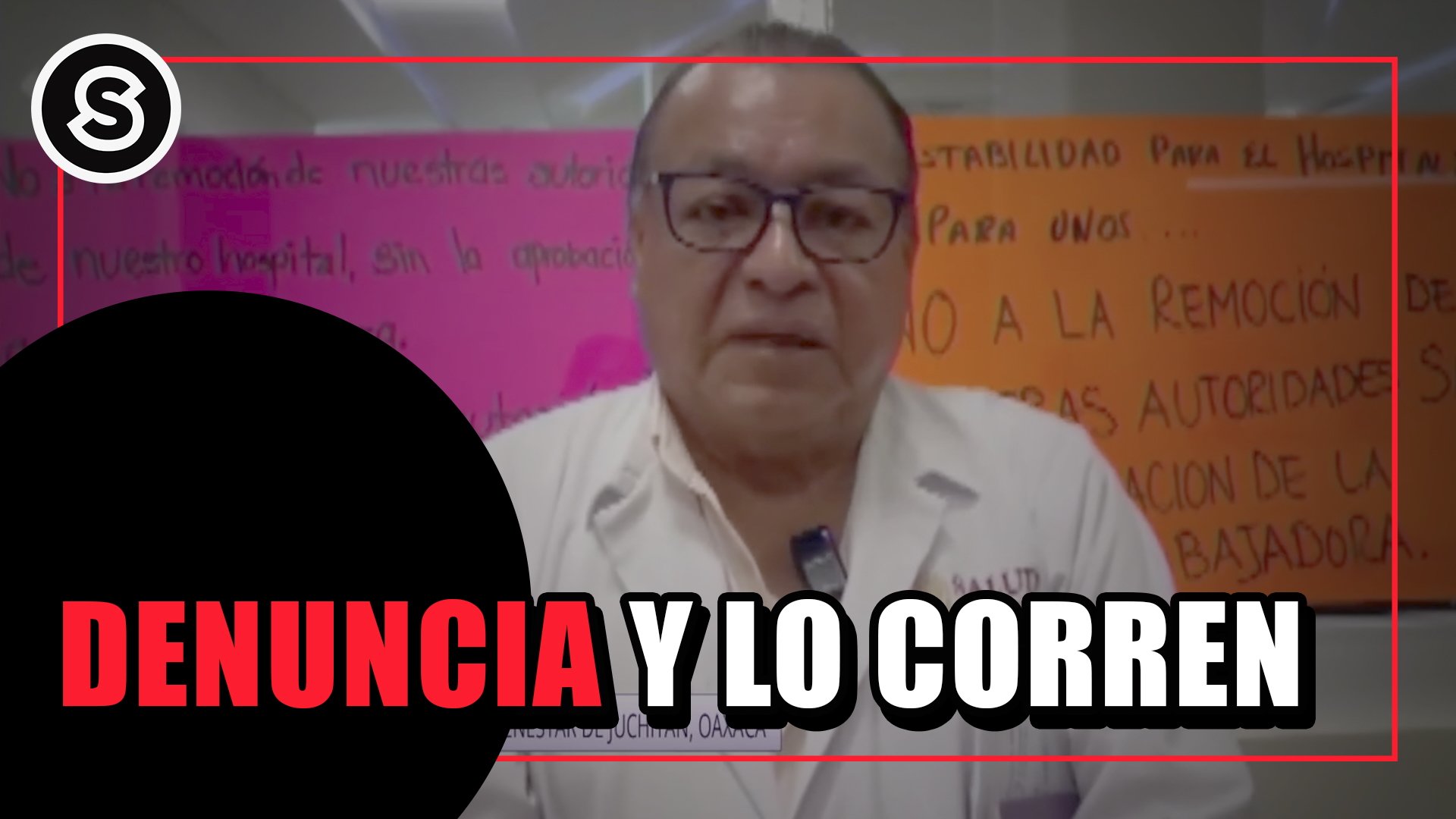 denuncia y lo corren