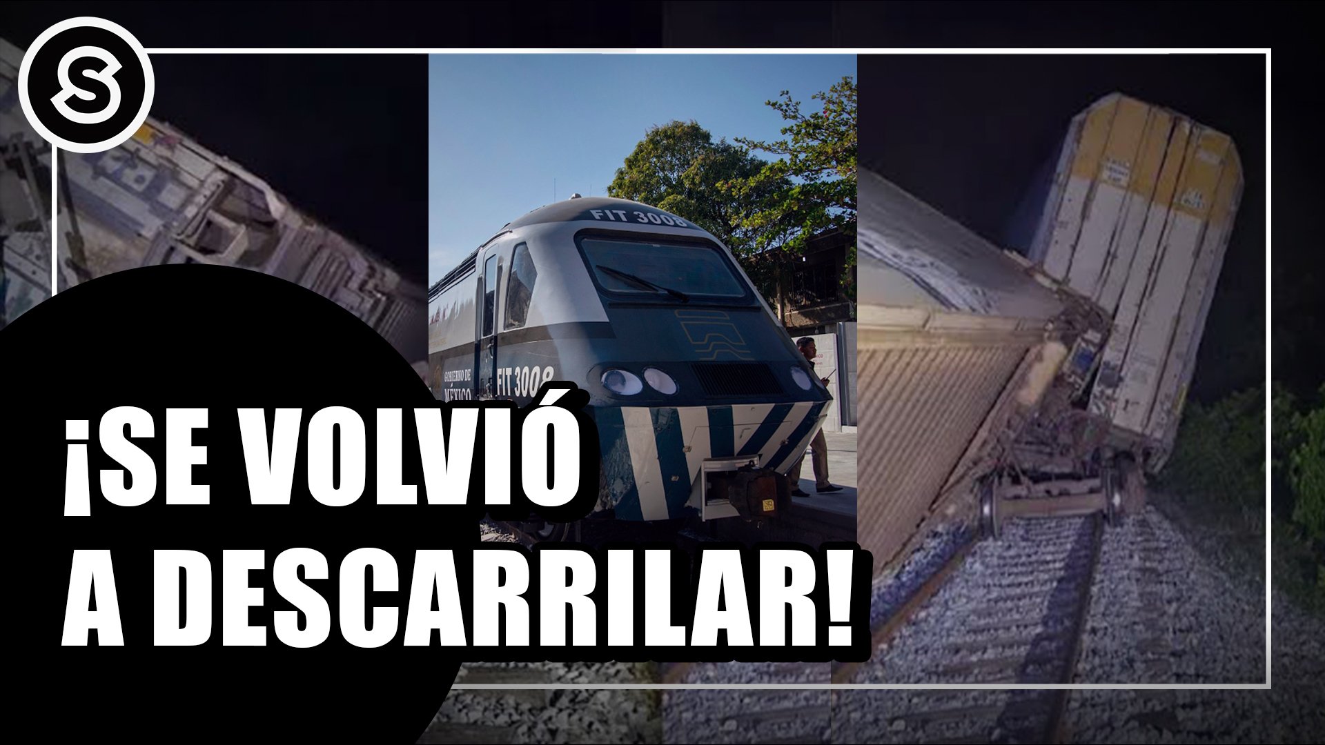 descarrilar