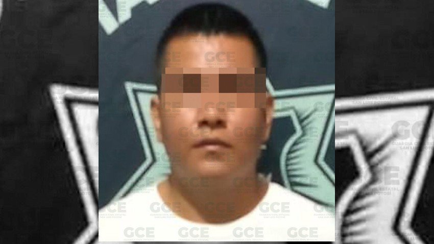 En SLP hombre es detenido por violentar a su pareja