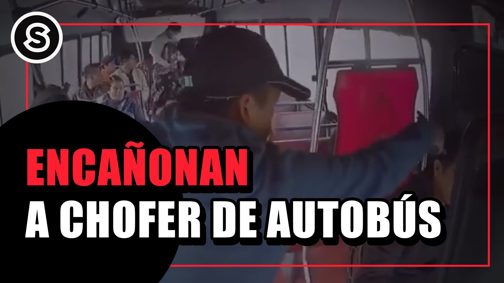 encañonan a chofer