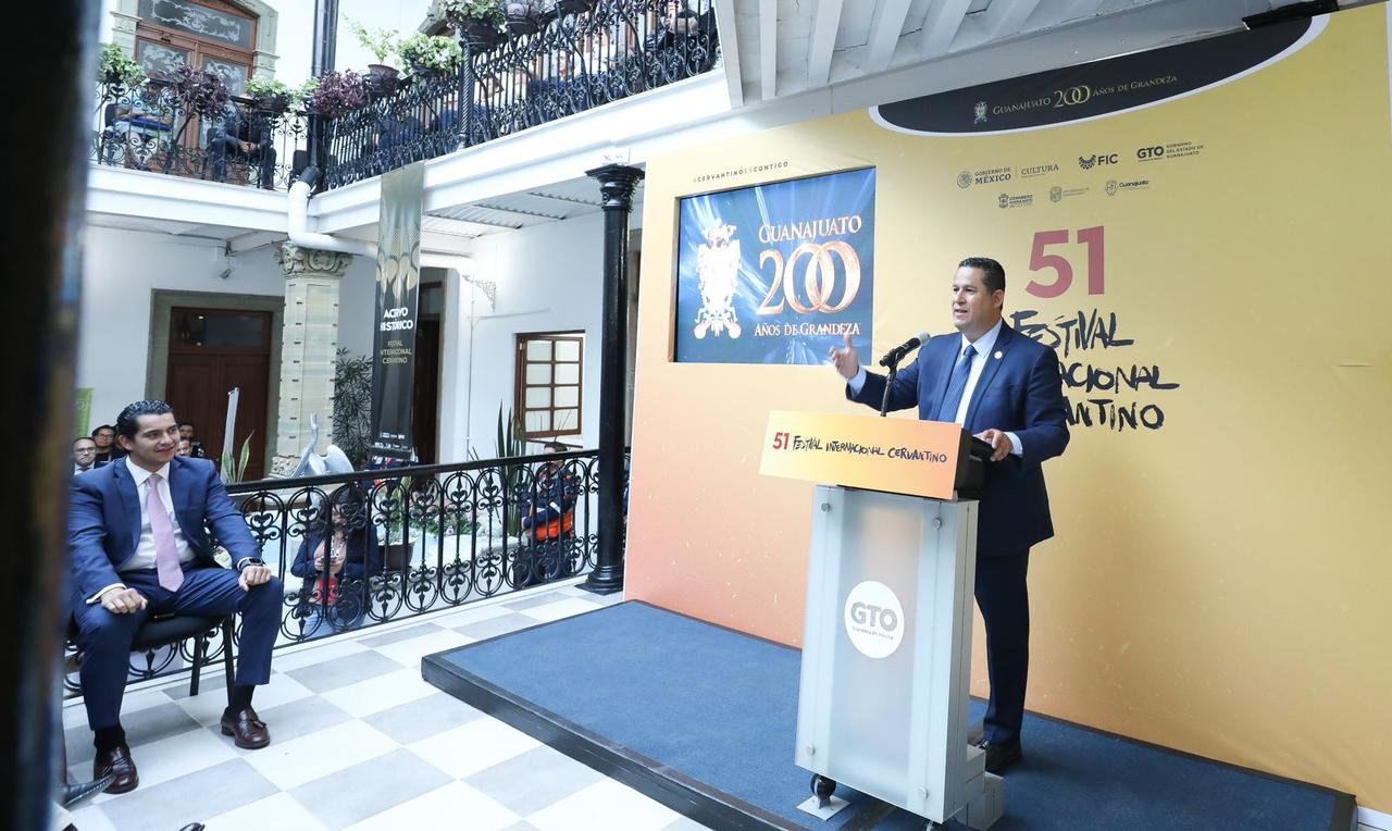 Inauguran la edición 51 del Festival Internacional Cervantino