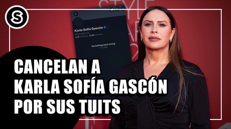 Karla Sofía Gascón es cancelada por sus tuits