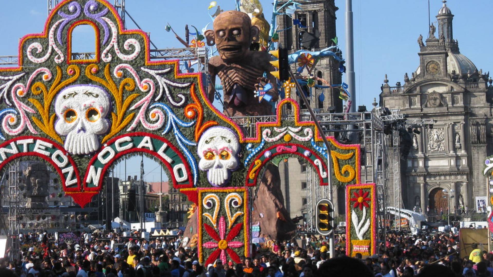 megaofrenda luces zocalo dia de muertos 2026 cdmx