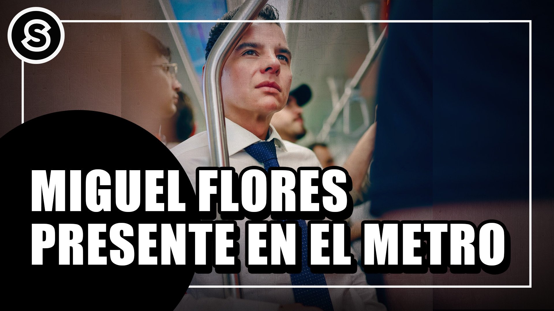 miguel flores en el metro