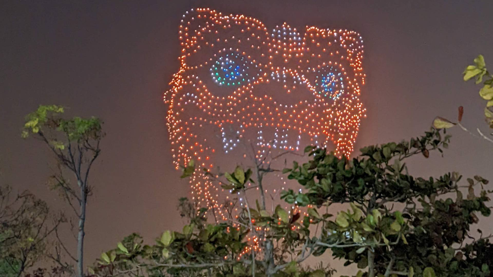 show de drones gratis bosque de chapultepec mexico dia de muertos
