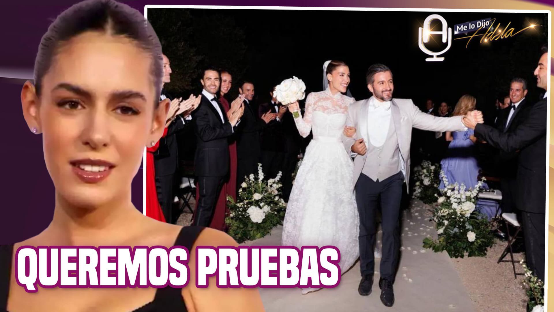 AFIRMA Camila INCONGRUENCIAS en BODA de Michelle SALAS