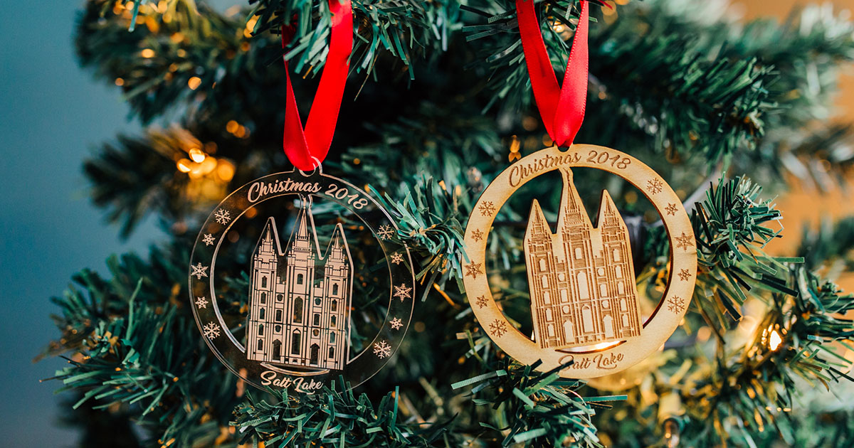 LDS Christmas Ornaments Temples, CTR Christus, Moroni, Mission & More - LDS Christmas Ornaments Temples, CTR Christus, Moroni, Mission & More