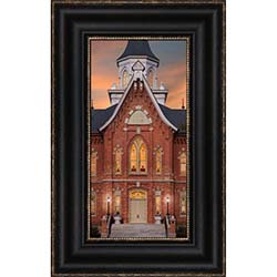 Provo City Center Temple - A Mighty Fortress - Framed 