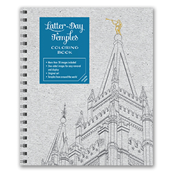 Latter-day Temples Coloring Book temples coloring book, adult coloring book, coloring book for adults