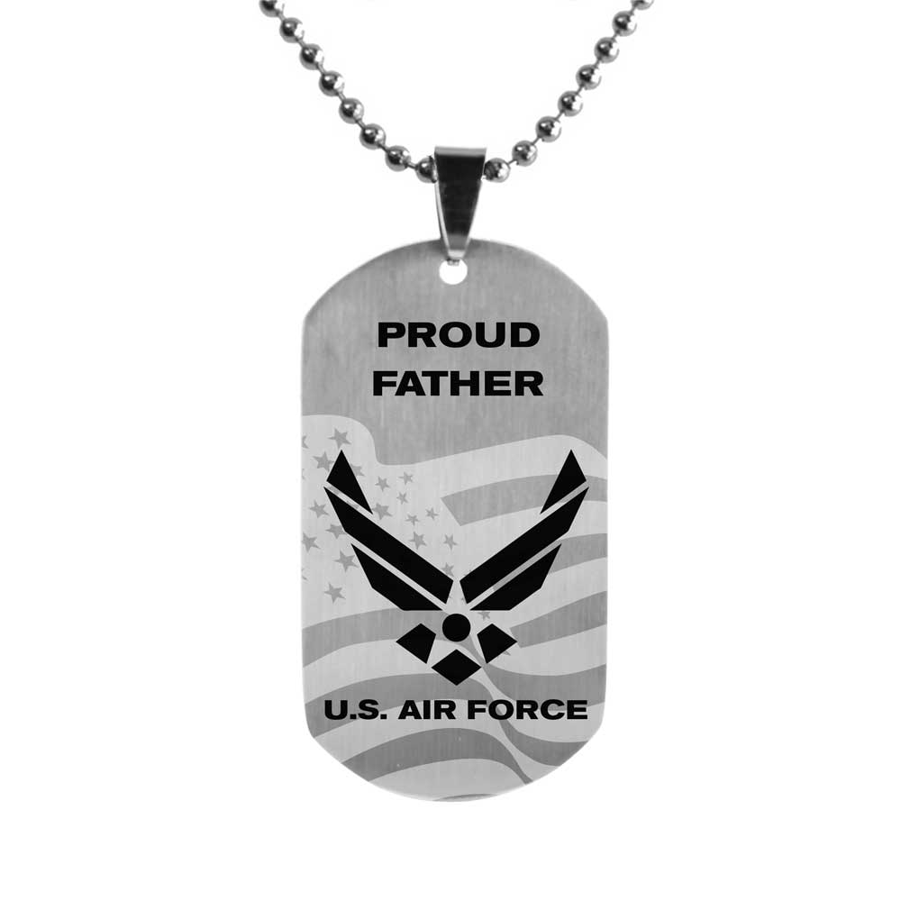 Air Force Family Dog Tag - LDP-DTG15212-SLV