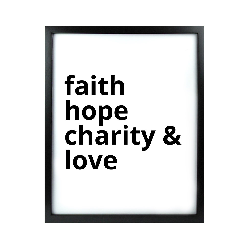 hope love faith quotes