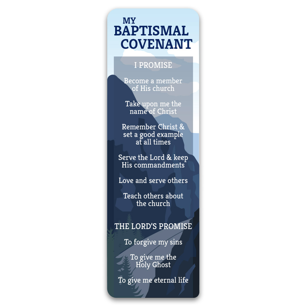 Boy's Baptismal Covenant Bookmark in Bookmarks | LDSBookstore.com (#LDP ...