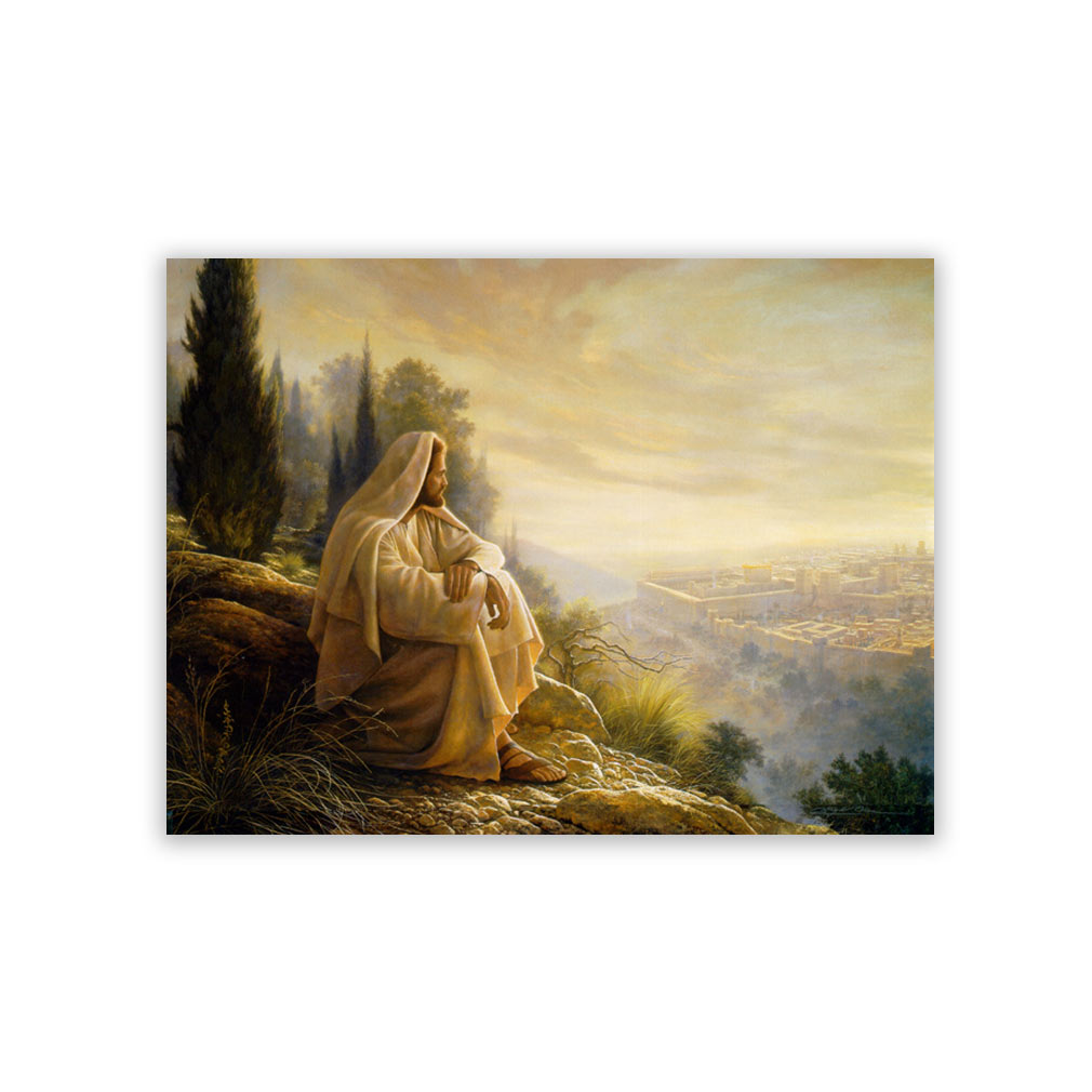 O Jerusalem Spanish Temple Recommend Holder - CH-RH202