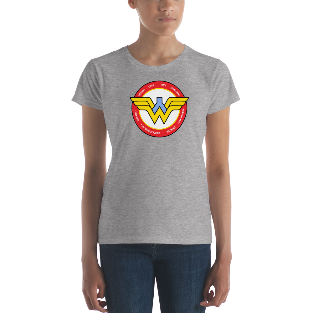 Young Wonder Women TShirt Women's in LDS Tshirts on