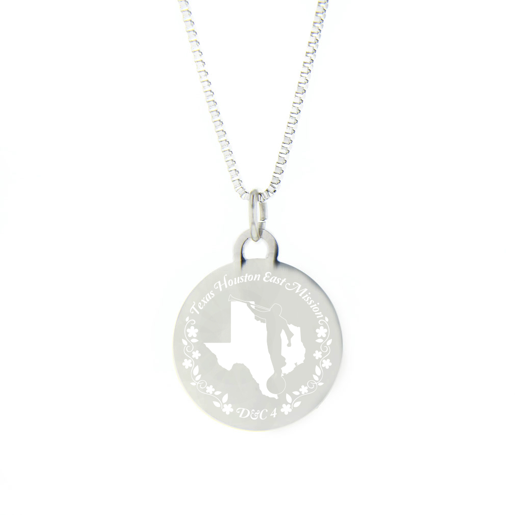 Texas Mission Necklace - Silver/Gold - LDP-CPN82