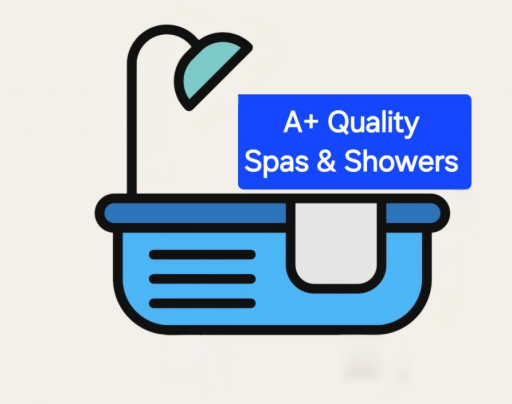 A+ Quality Spas & Showers of Kansas Logo