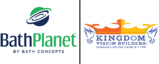 “Bath Planet” by Kingdom Vision Builders LLC. Logo
