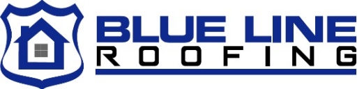 Blue Line Roofing Logo