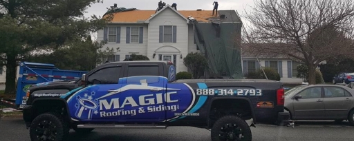 Magic Roofing Siding inc Logo
