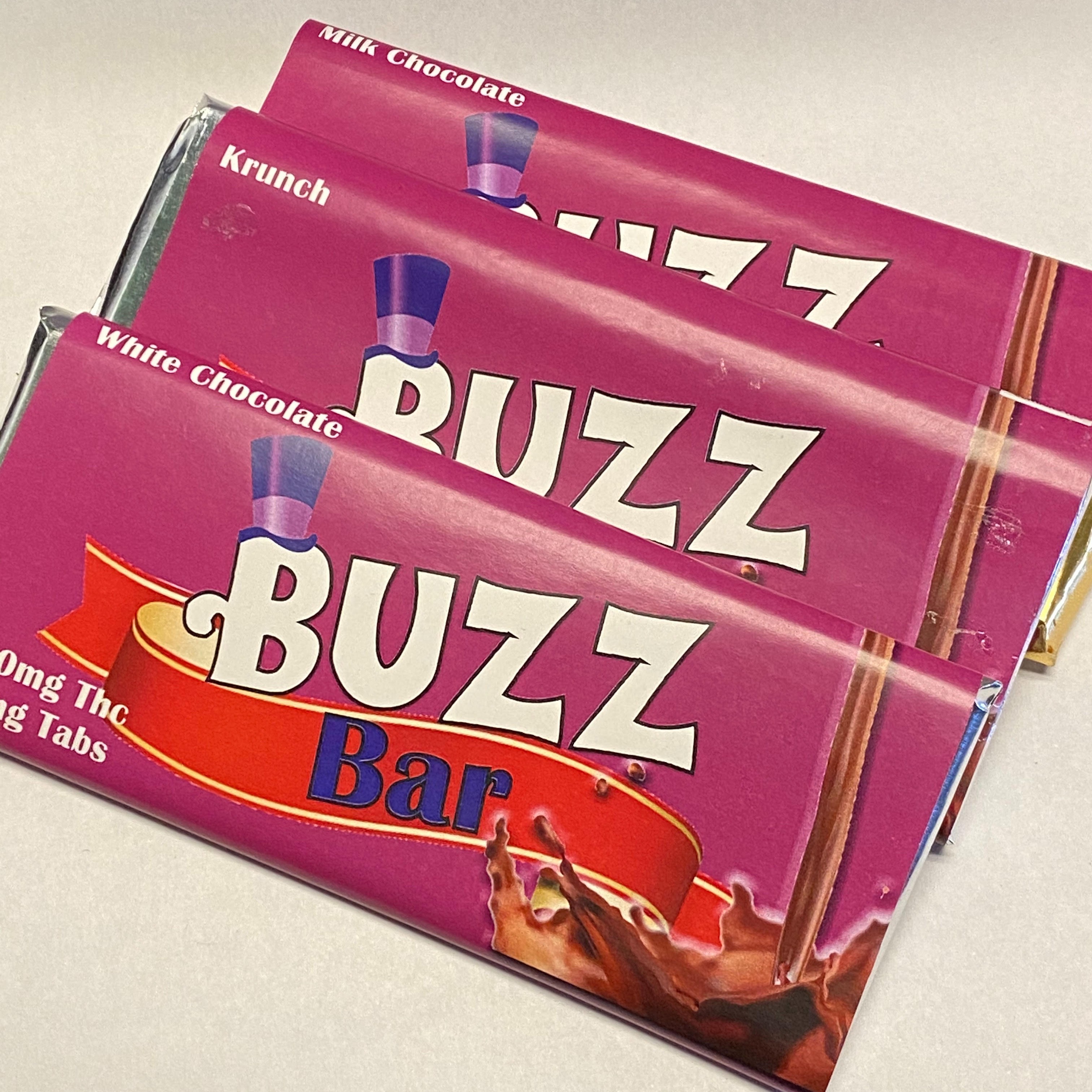 Shatter Extracts White Chocolate Buzz Bar 300mg Leafly