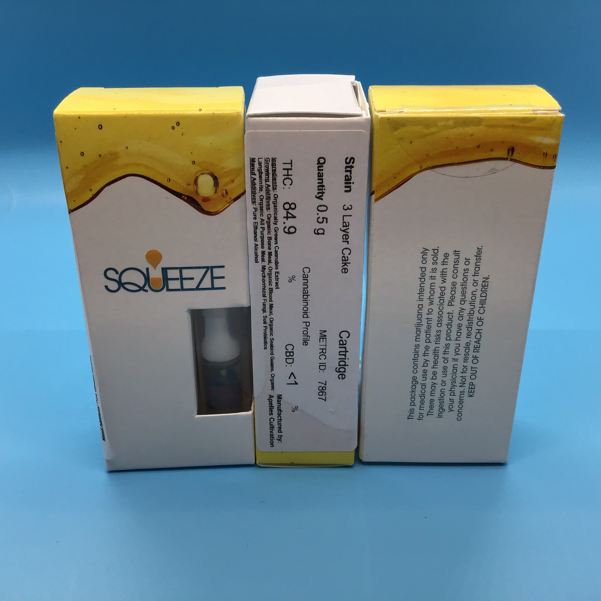 Apelles Cultivation 3 Layer Cake Cartridge 0.5g Leafly