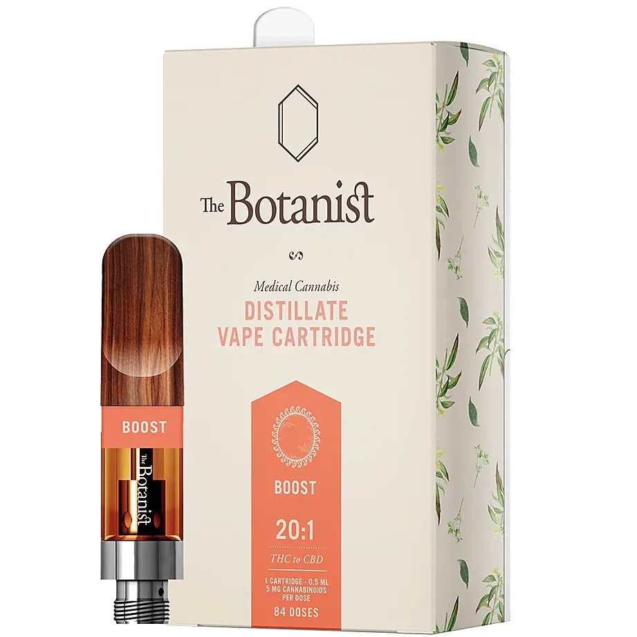 The Botanist: 20:1 Boost Cartridge 0.5g | Leafly