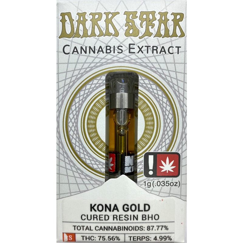 Kona Gold Cured resin Cartridge 1g Leafly