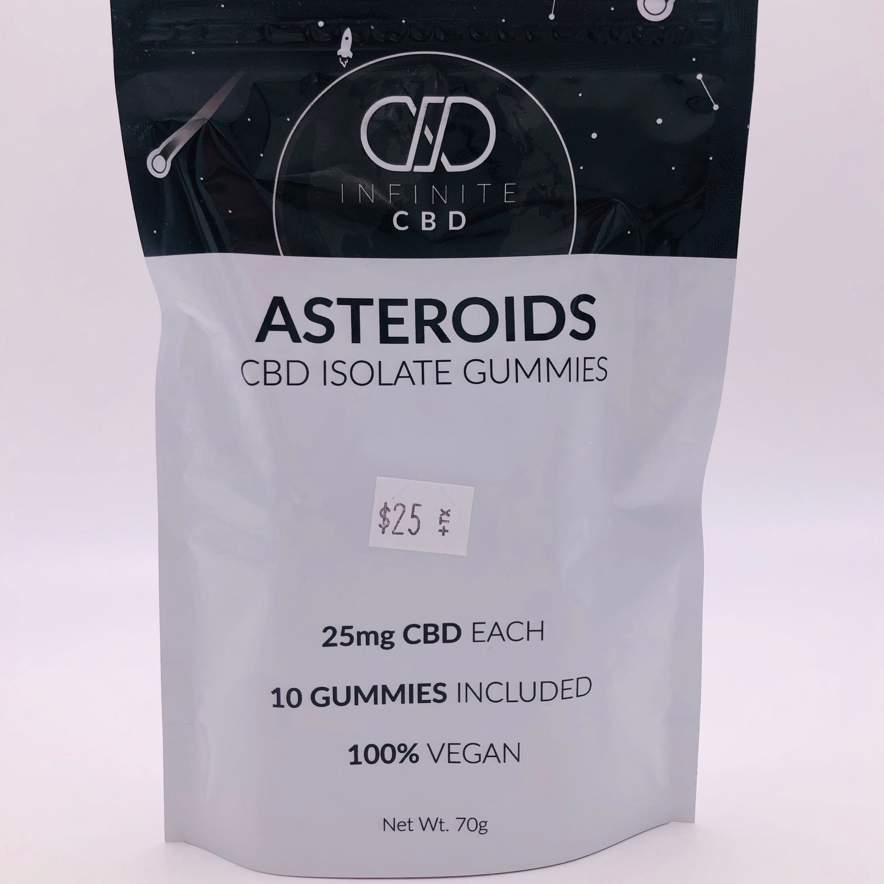 Infinite CBD CBD Asteroid Gummies 250mg 10pack Leafly
