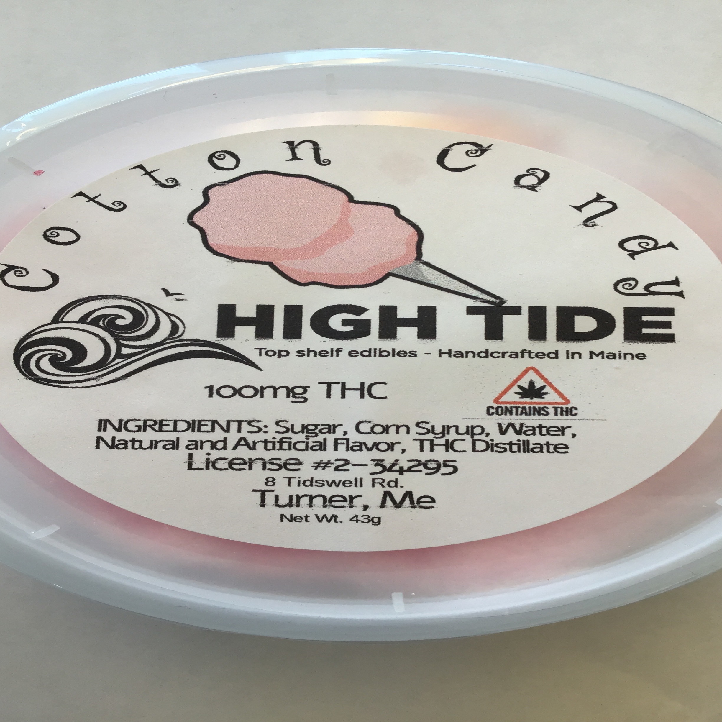 Pink Cotton Candy 100mg Leafly