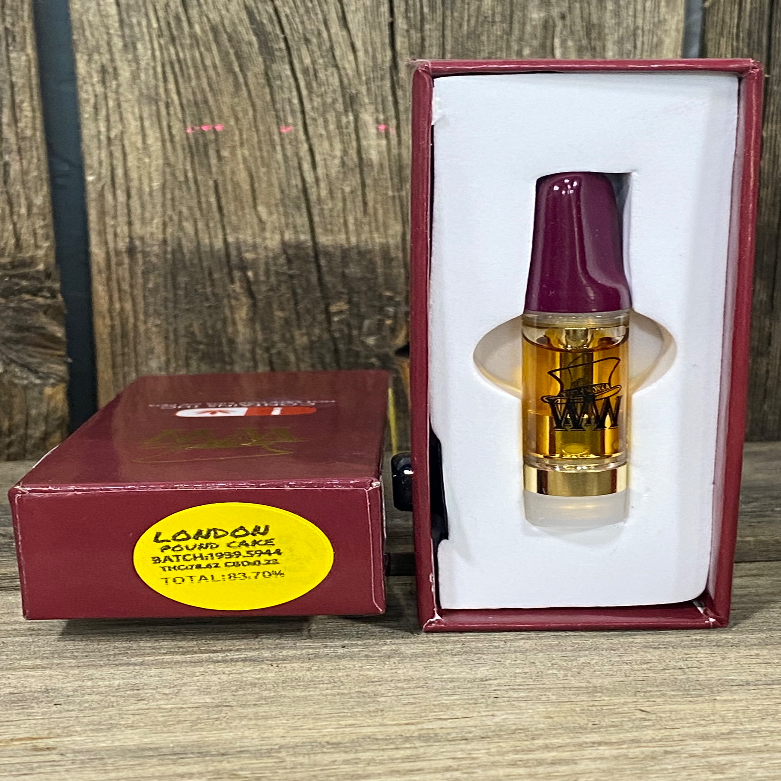 London Pound Cake Cartridge 1g Leafly