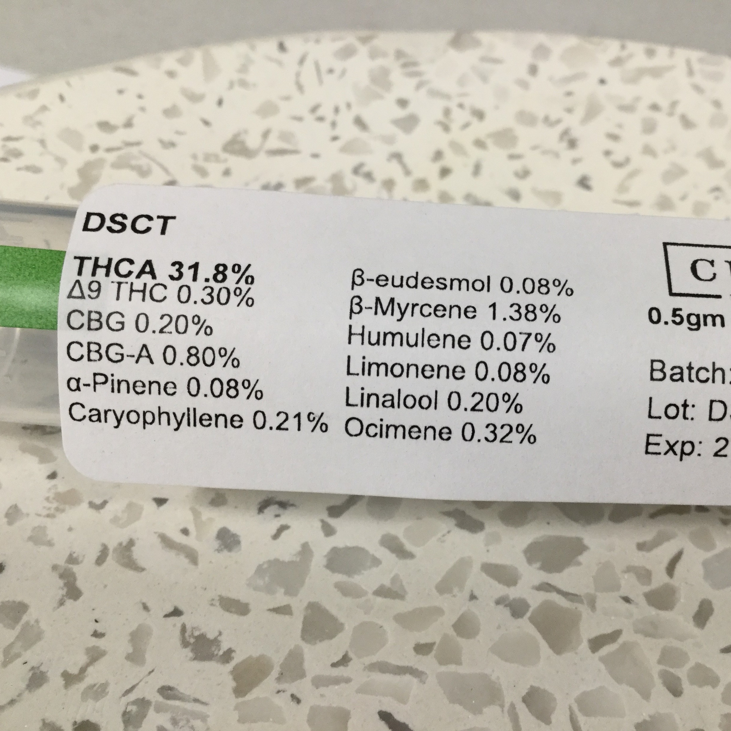 Darkstar X Chemdawg X Tangie Pre Roll 0 5g Leafly