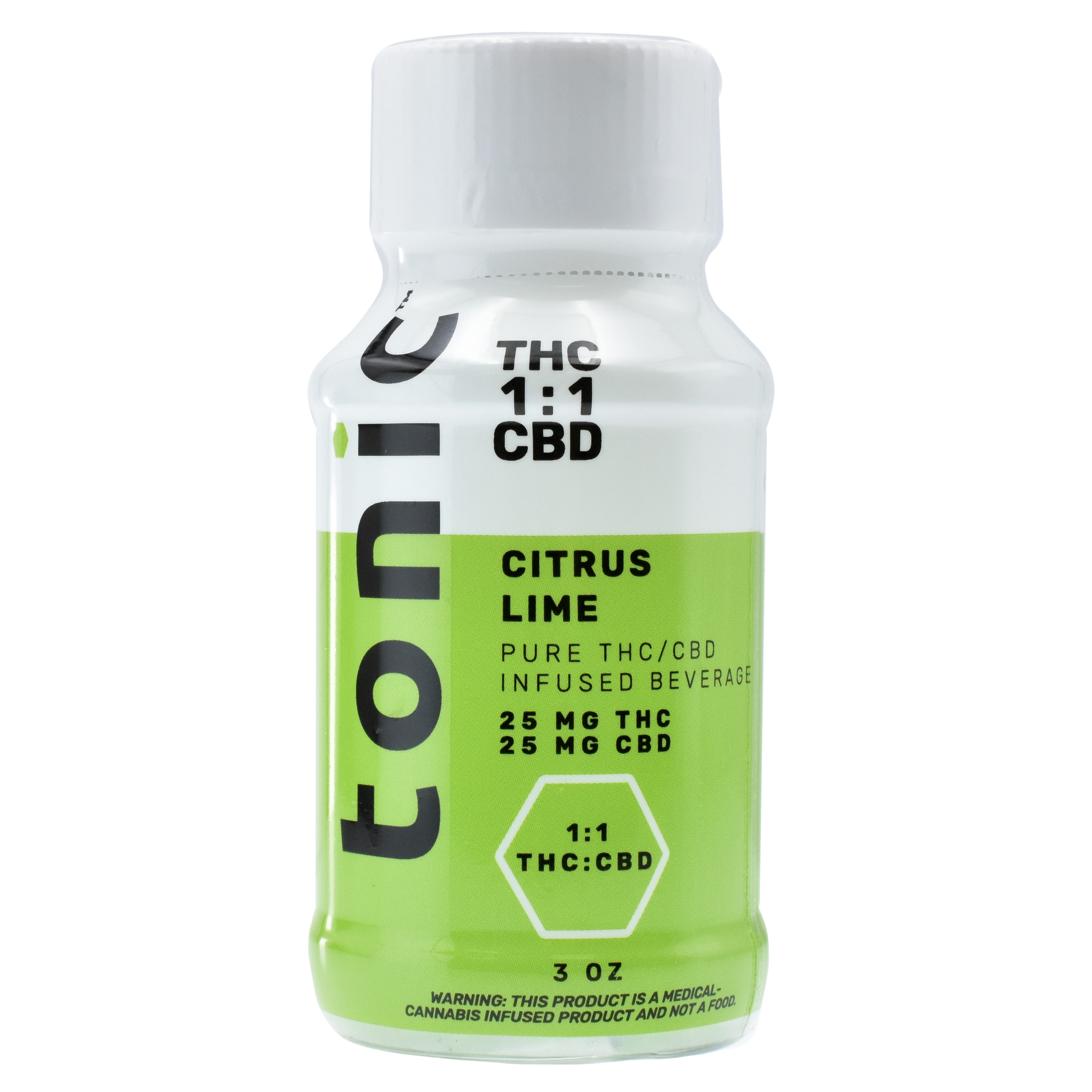 PTS Tonic Fizz Crisp Apple 1:1 THCV:THC 7.5oz