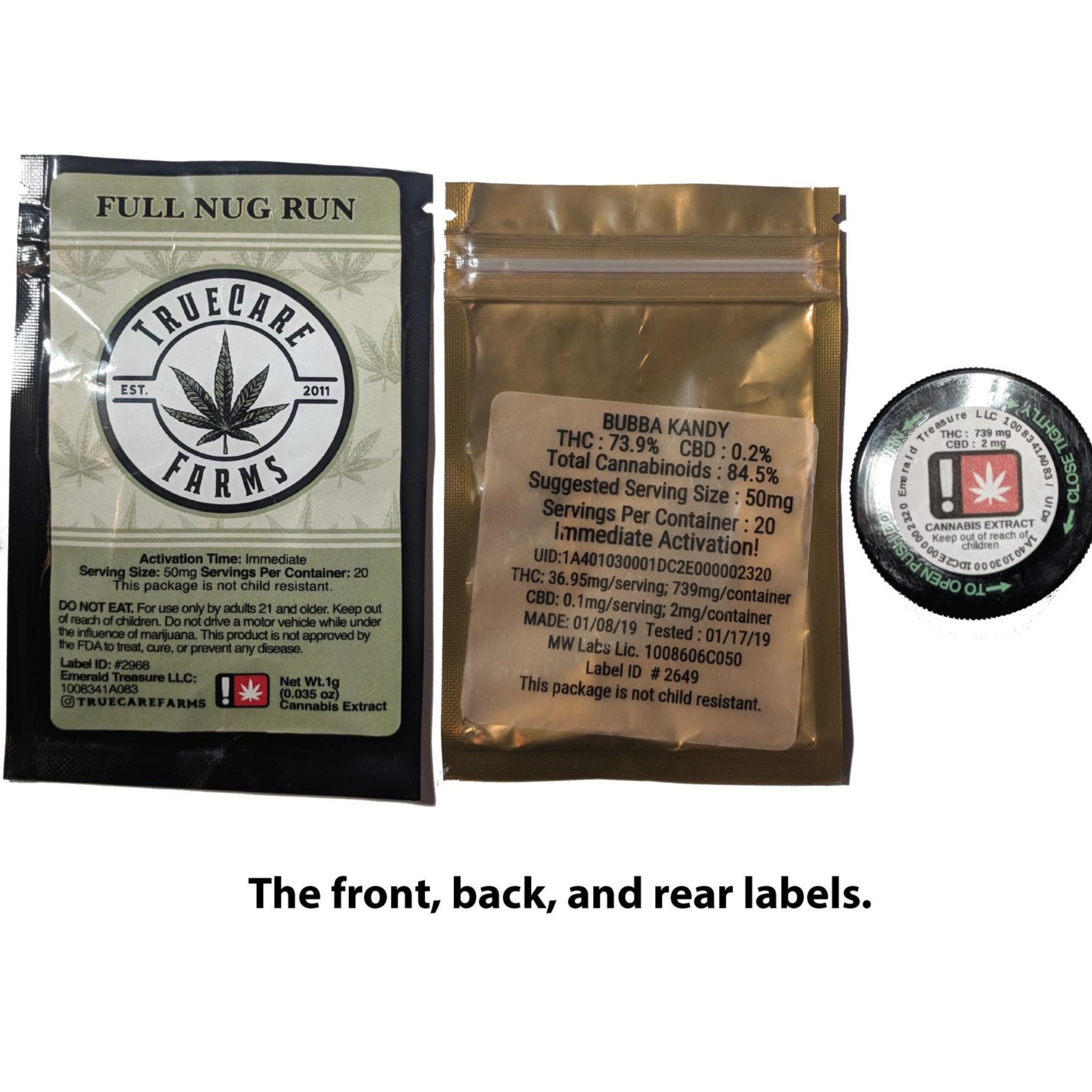Emerald Extracts: Sour Lemon Sugar Sauce 1g | Leafly