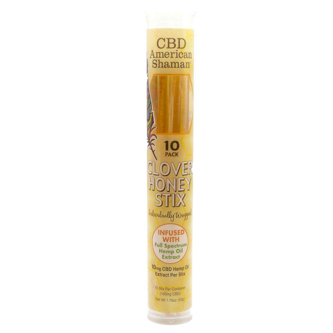 CBD American Shaman CBD Honey Stix 100mg 10pack Leafly