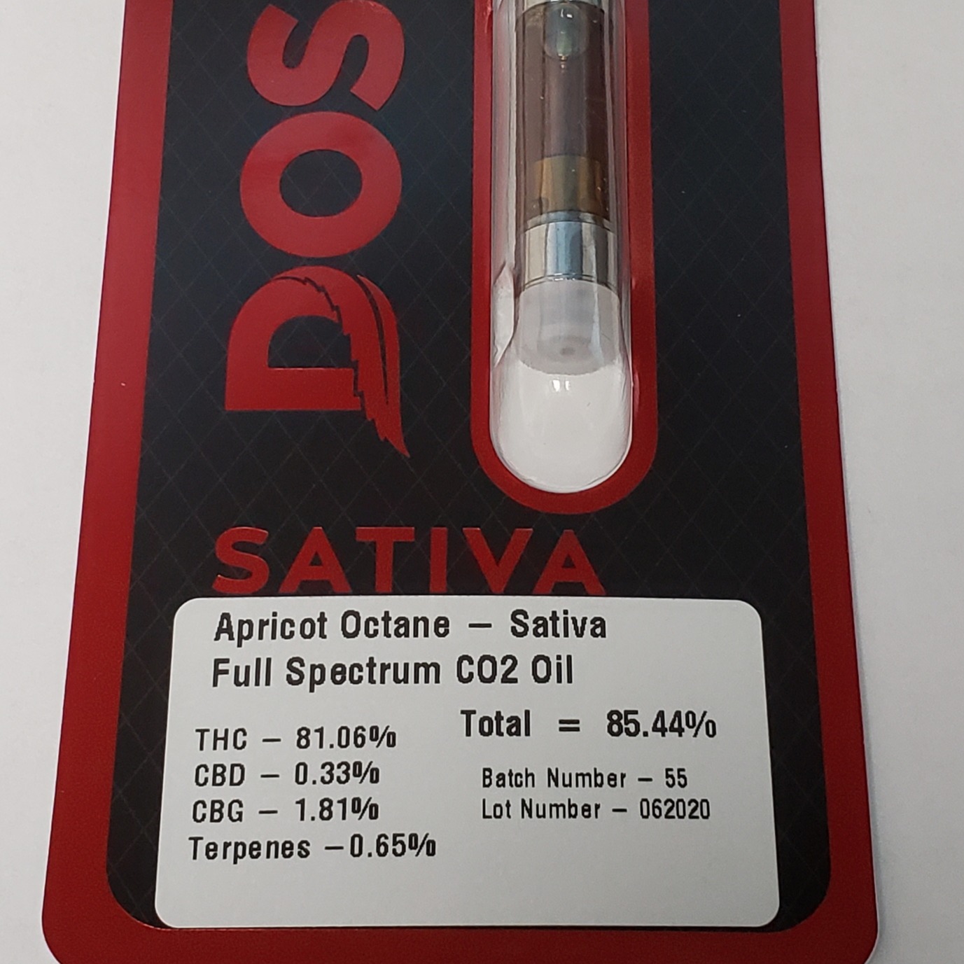 Apricot Octane Cartridge 1g Leafly