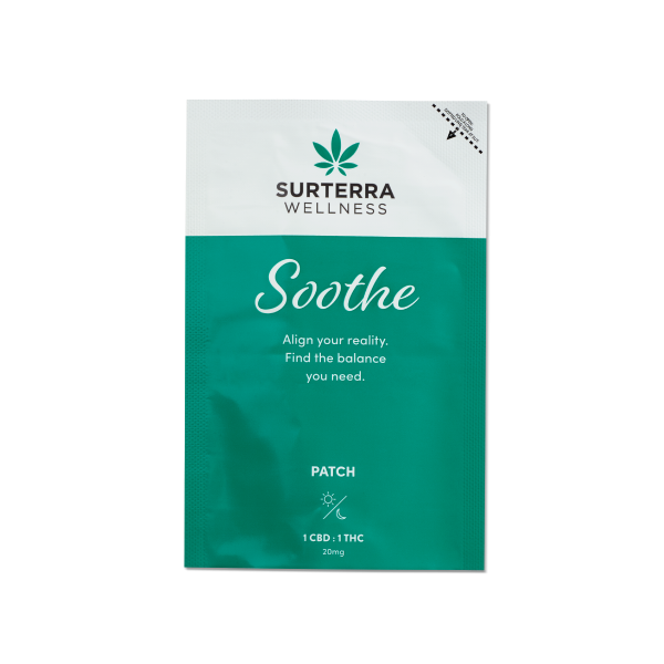 1:1 Soothe Transdermal Patch 20mg
