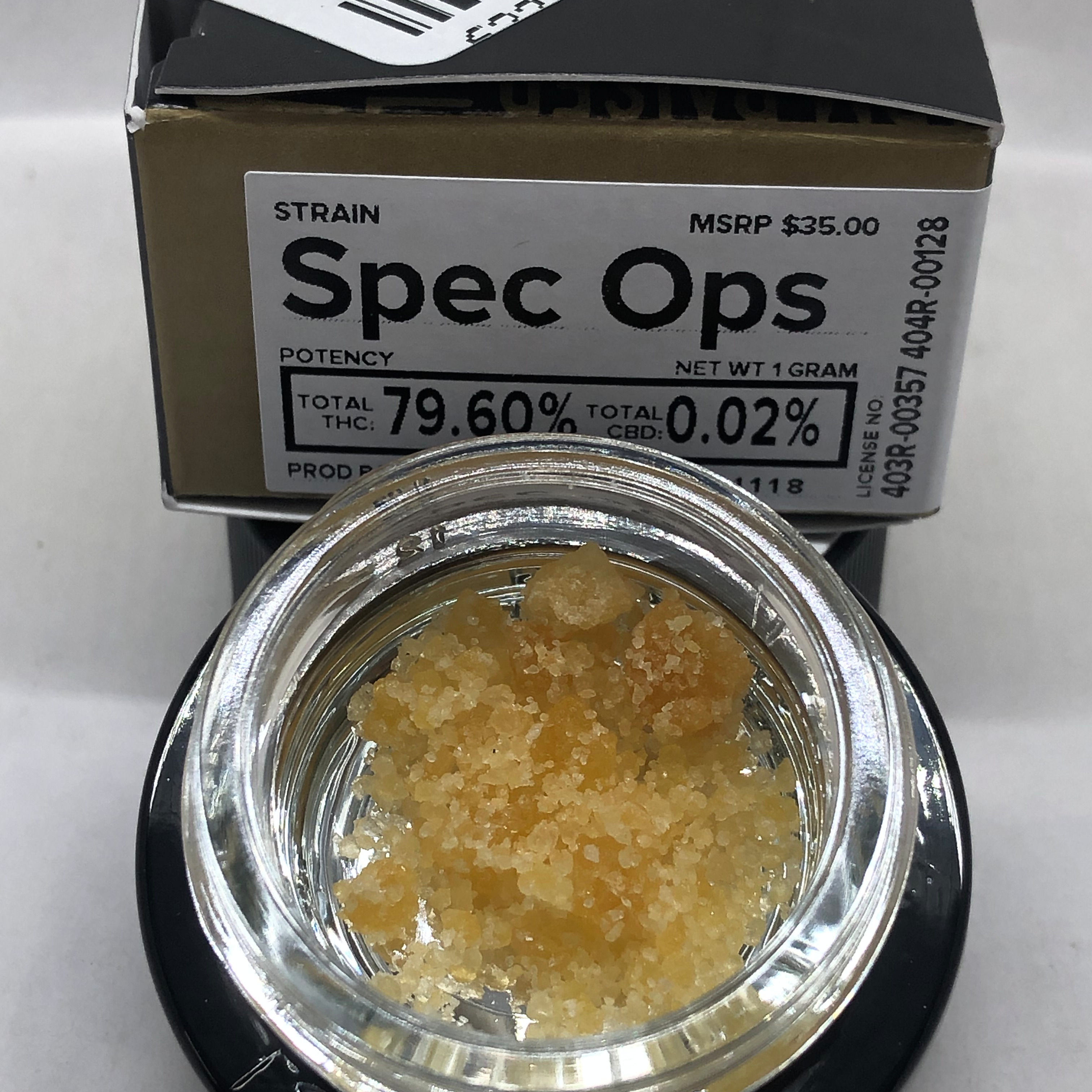 Infinite Extracts Spec Ops THCa Crystals 1g Leafly