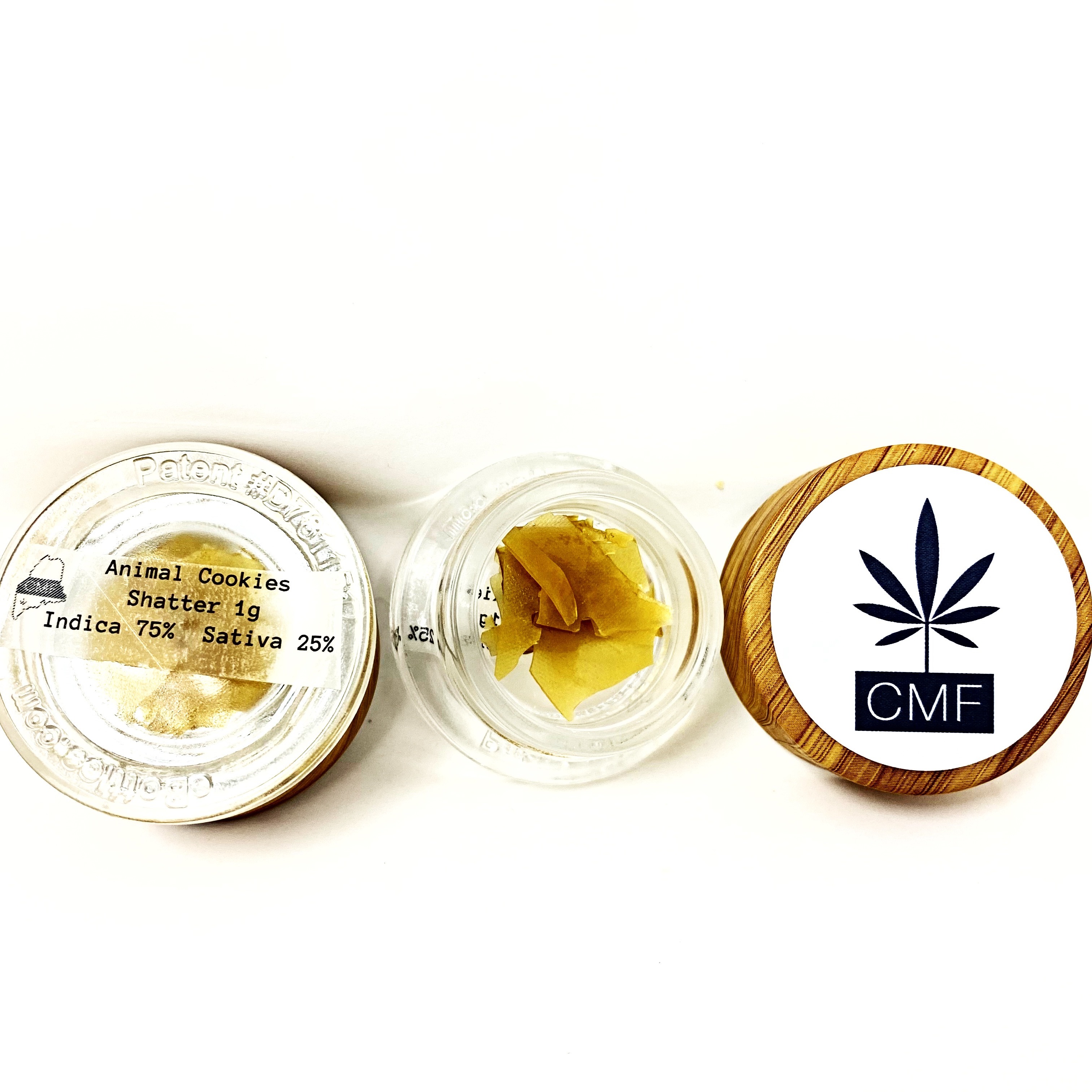 Central Maine Flower Animal Cookies Shatter 1g Leafly