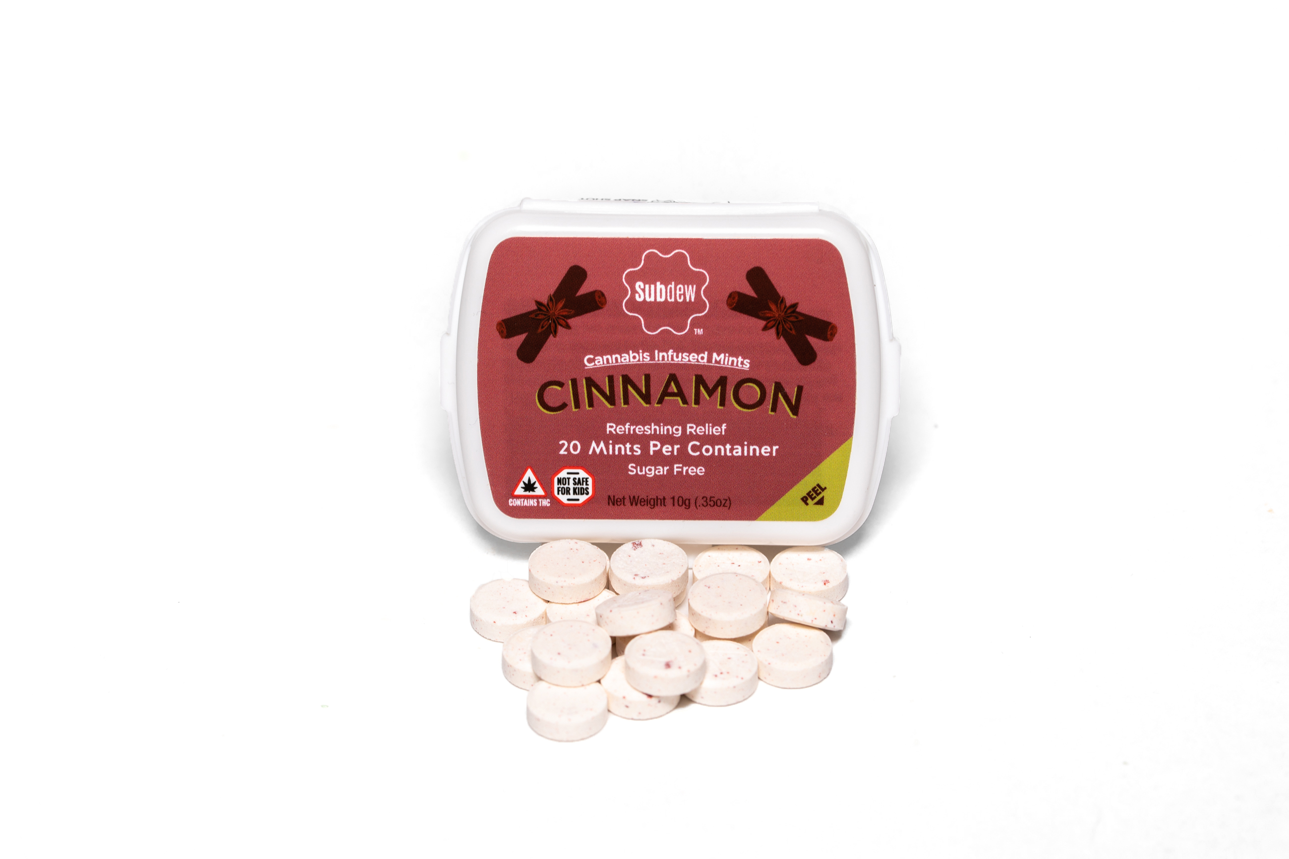 Subdew Cinnamon Mints 60mg 20pack Leafly