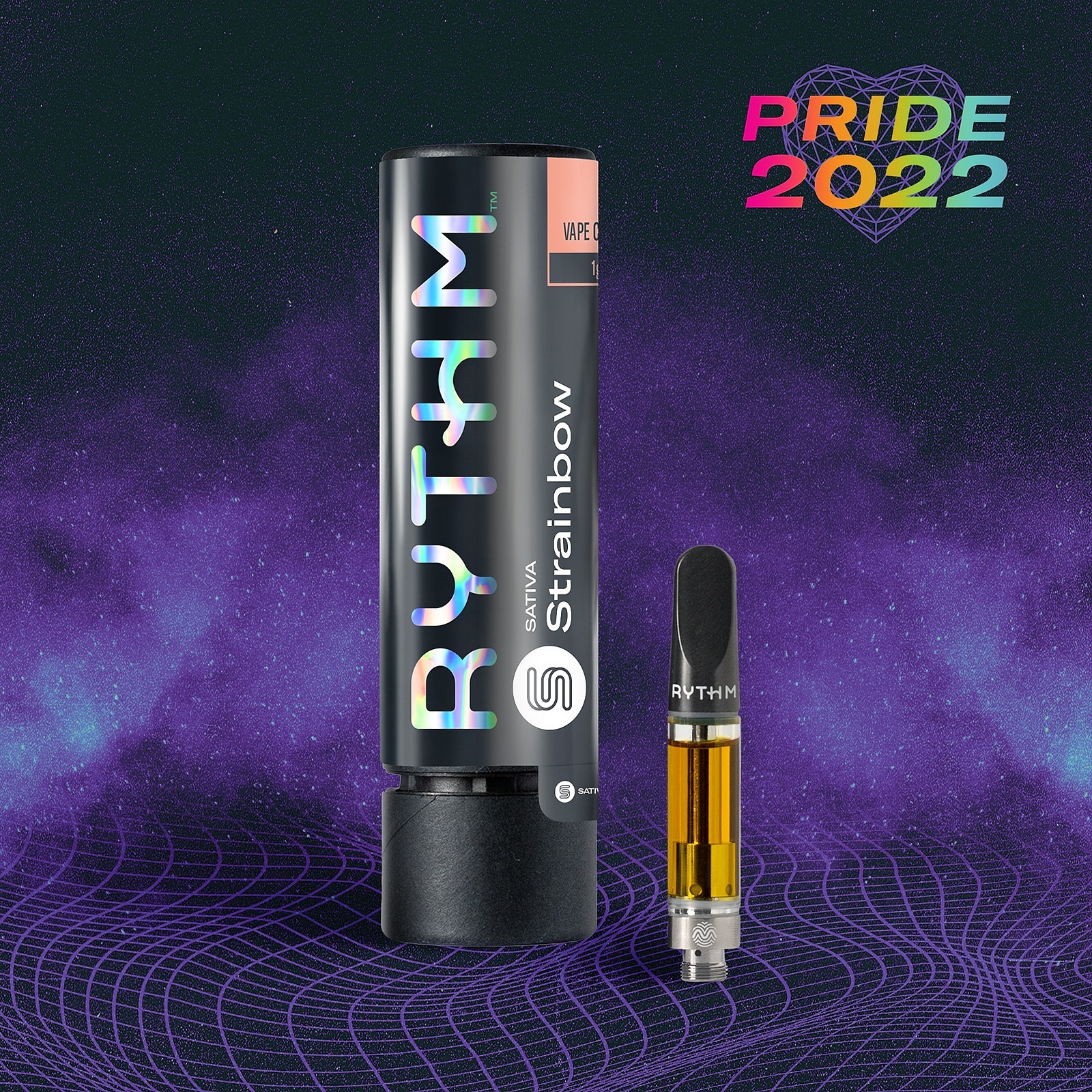 RYTHM Rythm Strainbow Vape Cartridge (Sativa) Vape 1g Leafly